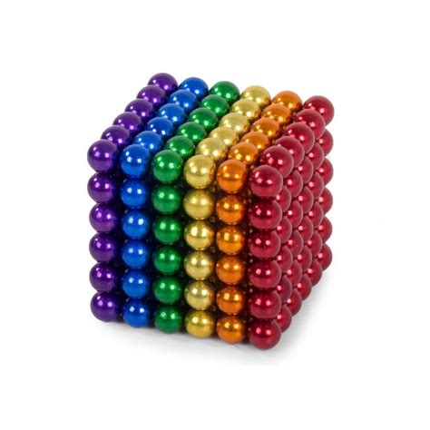 3mm Magnetic Balls Rainbow 216 Pieces Geewiz