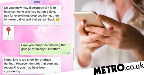 Woman Gets Brutal Messages From Man She Went On One Date With Six