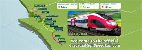 Home Cascadia High‑speed Rail