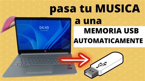 Como Pasar Musica De La Computadora A La Memoria Usb Youtube