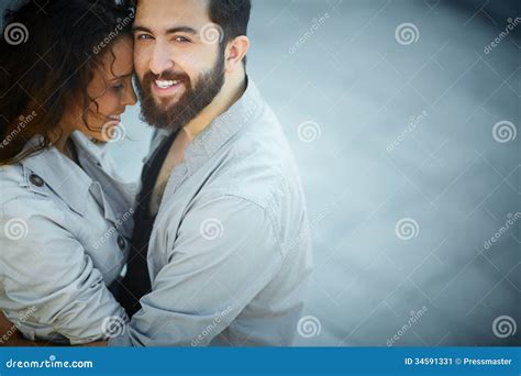 Embracing Sweetheart Stock Image Image Of Bonding Attractive 34591331
