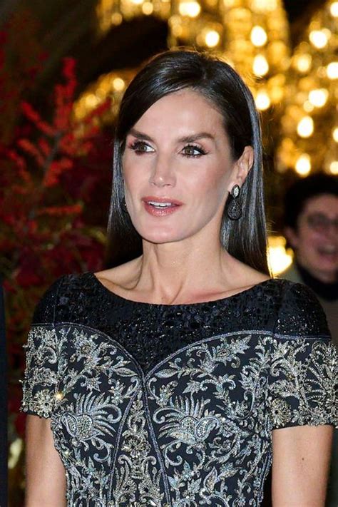 La Reina Letizia Se Vuelve A Aliar Con El Delineado Negro