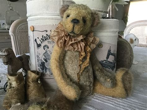 Pin by Christel Van Hove on My bears | Burlap bag, Teddy bear, Teddy