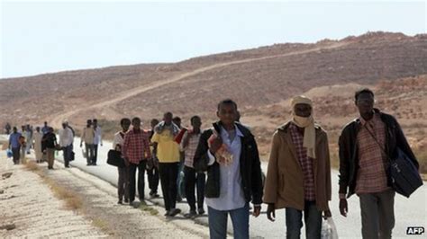 Easier From Libya Migrants Return To Tripoli Bbc News