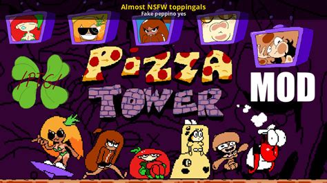 Almost Nsfw Toppingals Pizza Tower Works In Progress