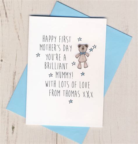 Check spelling or type a new query. Personalised First Mother's Day Card By Eggbert & Daisy | notonthehighstreet.com