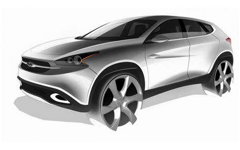 Chery Tx Concept Preview Car Body Design
