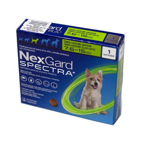 Nexgard Spectra 76 15 Kg X 1 Pastilla Masticable Ultra Farma Vet