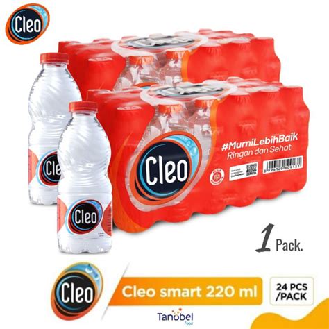 Jual Air Mineral Cleo Botol Smart Ml Pack Pcs Shopee Indonesia