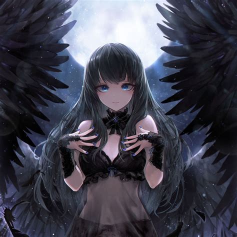 Hd Wallpaper Anime Anime Girls Fan Art Dark Angel Wings Armor My Xxx