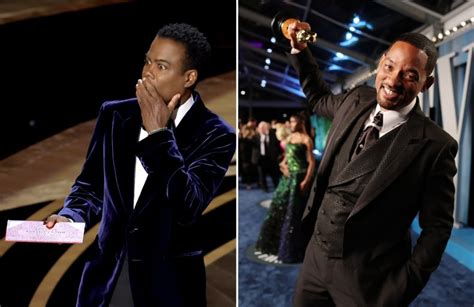 what will smith and chris rock did immediately after that oscar smack worldtimetodays