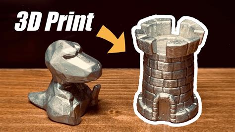 Easy Metal Casting From 3d Printed Model The Queens Gambit Metal
