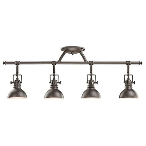 Buy online & pickup today. Kichler Olde Bronze Four Light Fixed Rail 7704oz ...