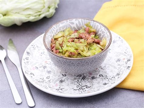 Découvrez la recette Poêlée de chou blanc gourmande Envie d une