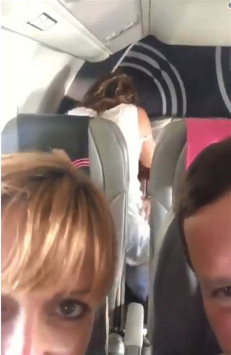 Mile High Club Couple Filmed Having Sex On Plane In Full View Of