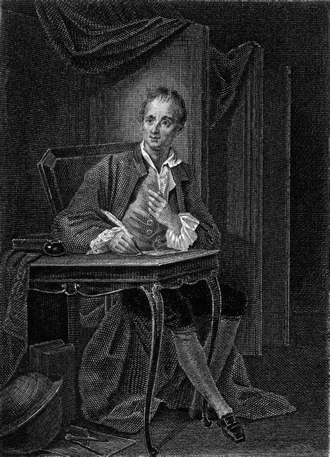 Denis Diderot French Encyclopedist And Drawing By Mary Evans Picture