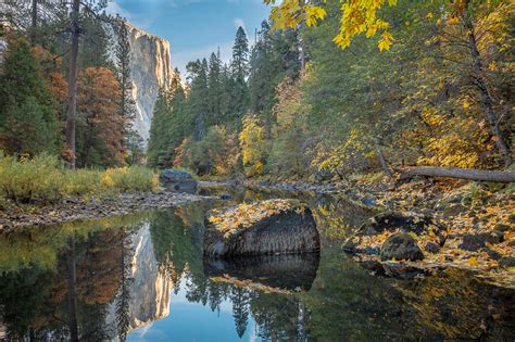 Yosemite Valley And El Capitan An Autumn Morning Vern Clevenger