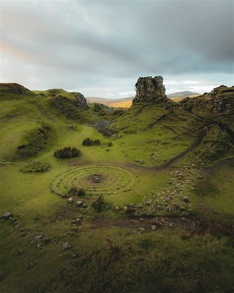 The Magical Fairy Glen Isle Of Skye Scotland 1638 X 2048