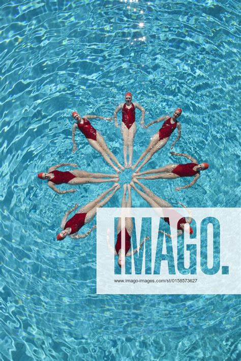 Synchronised Swimmers Form A Star Model Released Property Released