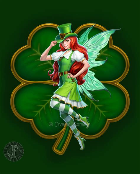 St Patricks Day Fairy By Jamesryman On Deviantart Fairy Art Saint