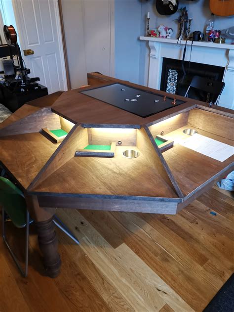 Pin By Zach Mader On Dnd Table Dnd Table Gaming Table Diy Rpg Table