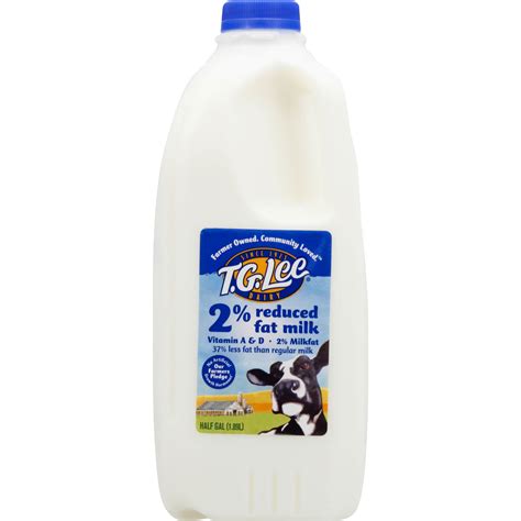Tg Lee Dairy 2 Reduced Fat Milk With Vitamin A And Vitamin D Milk