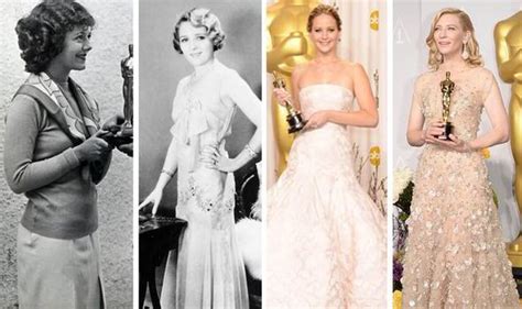 oscar dresses 1929 2014 a visual history of the best actress winners gowns style life