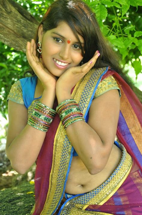 Actress Tulasi Navel Show Half Saree Stills Cine Gallery