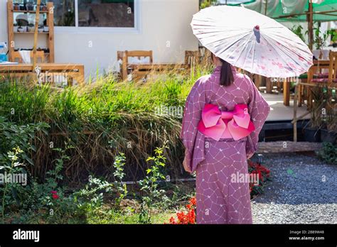 la niña lleva un yukata tradicional rosa que es el vestido nacional de japón y tiene un