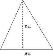 How do you find the perimeter of a triangle? Area of Triangles | Shmoop