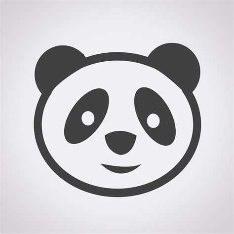 Panda Icon Symbol Sign 631849 Vector Art At Vecteezy