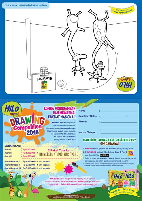 The final full year of the heisei era. HiLo School Drawing Competition 2018 Tingkat Nasional ...