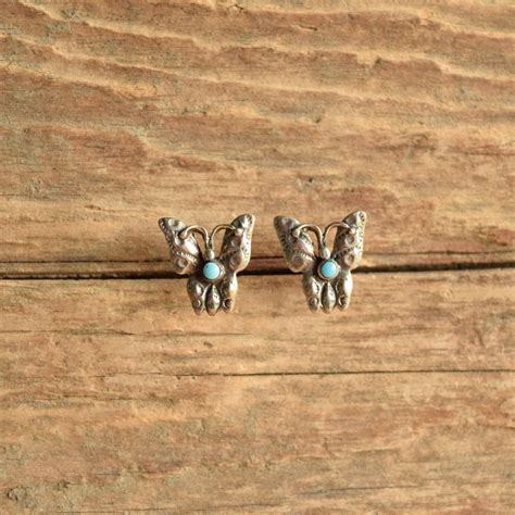 Butterfly Turquoise Earrings Turquoise Turtle Earrings Turquoise Rings