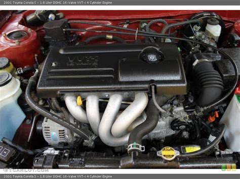 18 Liter Dohc 16 Valve Vvt I 4 Cylinder Engine For The 2001 Toyota