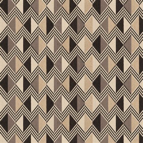 Graphite Black And Gray Geometric Wovens Upholstery Fabric Geometric