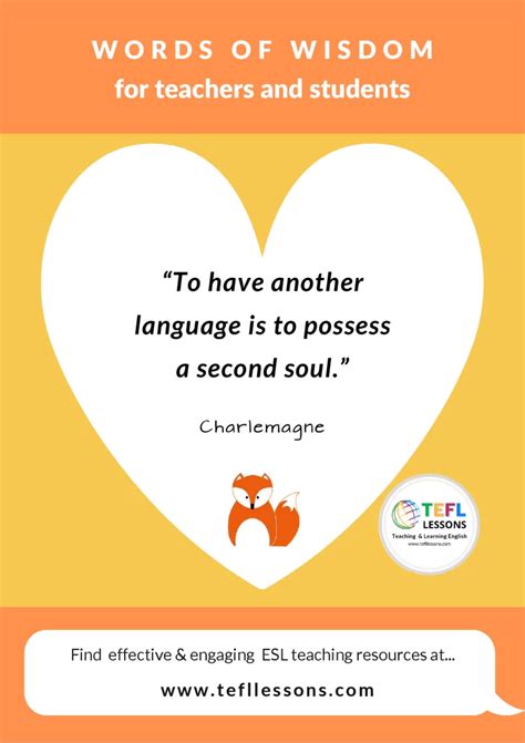 Charlemagne Quote Poster Free Esl Posters Tefl Lessons
