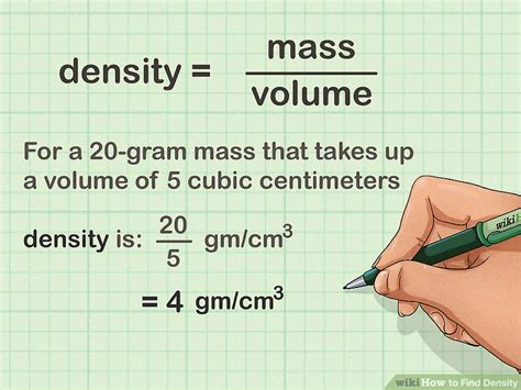How To Find Density 8 Steps With Pictures Wikihow