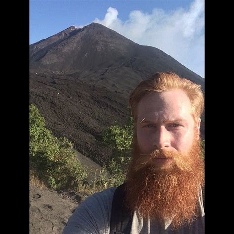 Gwilym Pugh Full Thick Bushy Red Beard And Mustache Good Coloration
