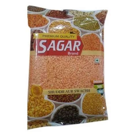 Sagar Indian Split Masoor Dal Packaging Type Packets Packaging Size