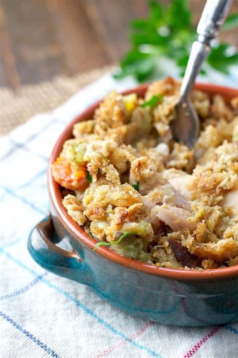 There's no need to wait until thanksgiving to enjoy hearty, comforting slow cooker herb chicken with stuffing. Slow Cooker Chicken and Stuffing Casserole | Recipe ...