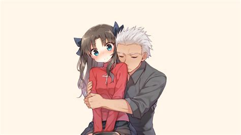 Couple Anime Hug Woman Hugging Man Anime Illustration Hu014dtaru014d