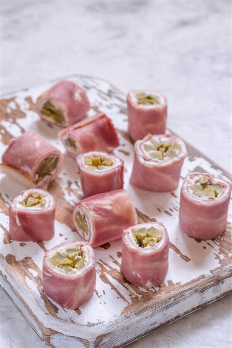 Ham And Pickle Roll Ups Recipe