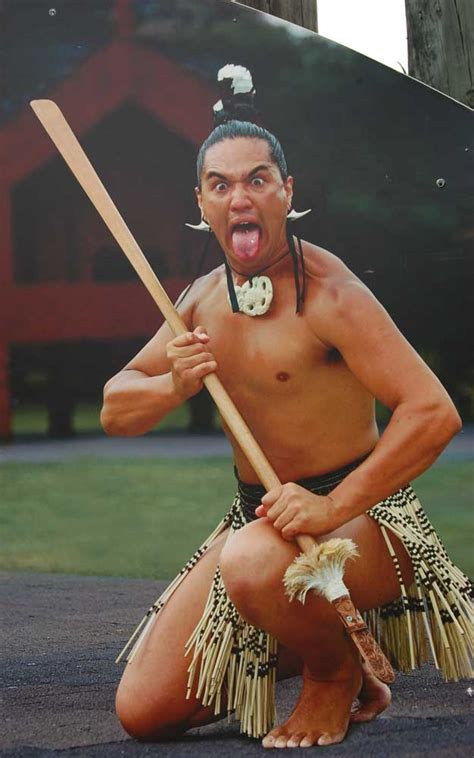 Typical Costume Of Maori Warrior Tauranga New Zealand Above And Beyond