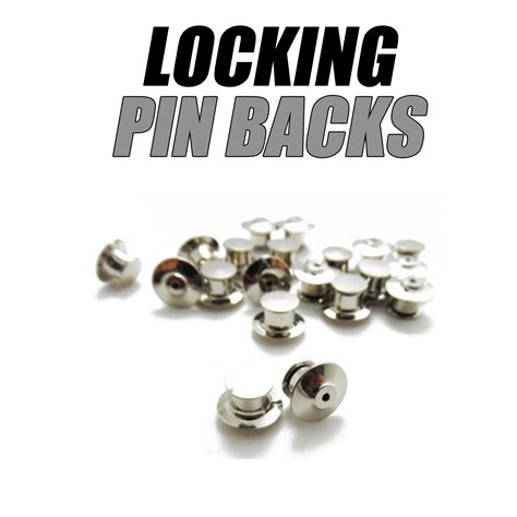 Locking Pin Backs Pin Backs Lapel Pins Pin