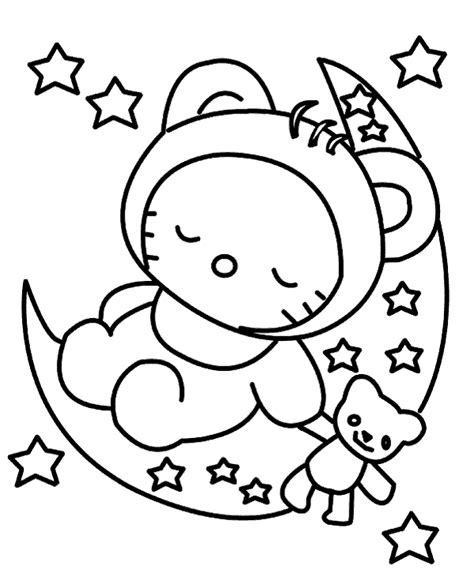 Have fun and save / print it at home. Cute Hello Kitty image for kids