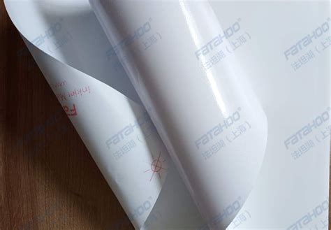 Solvent Printing Pvc Self Adhesive Vinyl Sticker Roll 80mic For Car