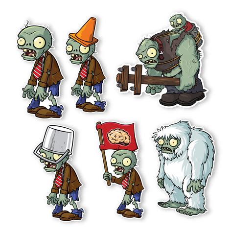 Plants Vs Zombies 2 Wall Decals Special Front Yard