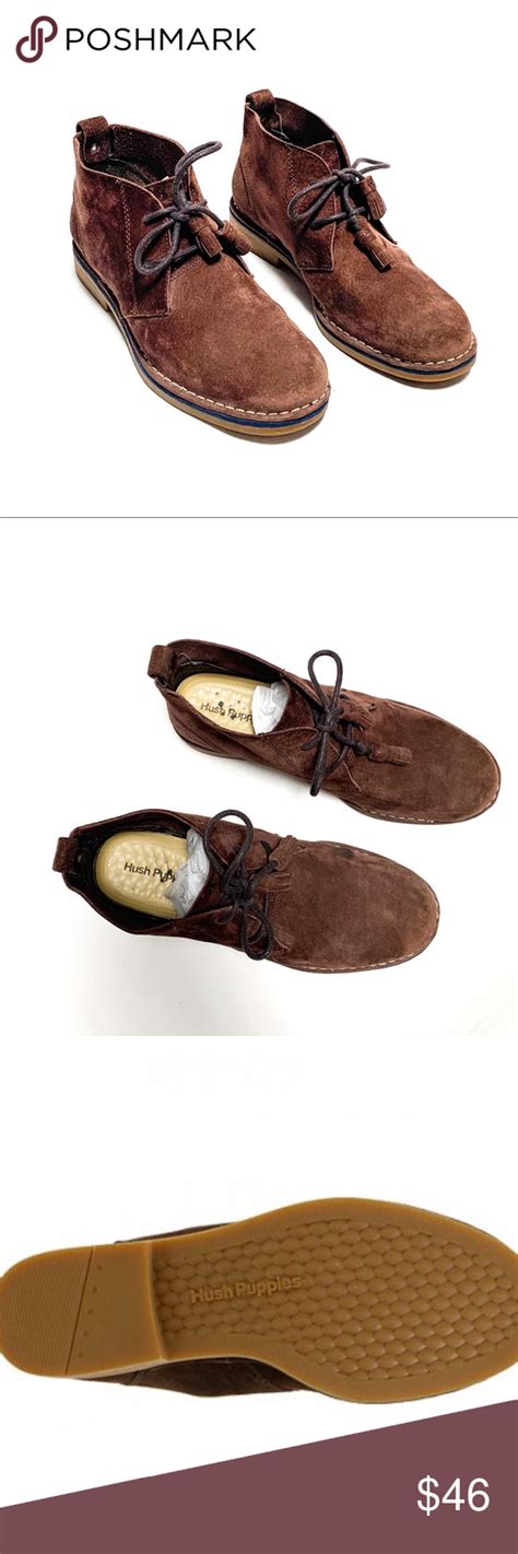 Hush Puppies Medium Moyen Suede Ankle | Hush puppies shoes, Suede