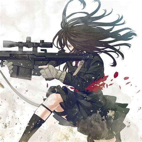 steam workshop anime girl sniper rifle wallpaper