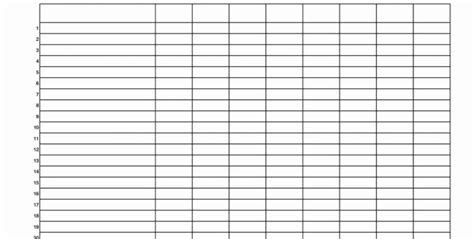 Free Printable Spreadsheets Template
